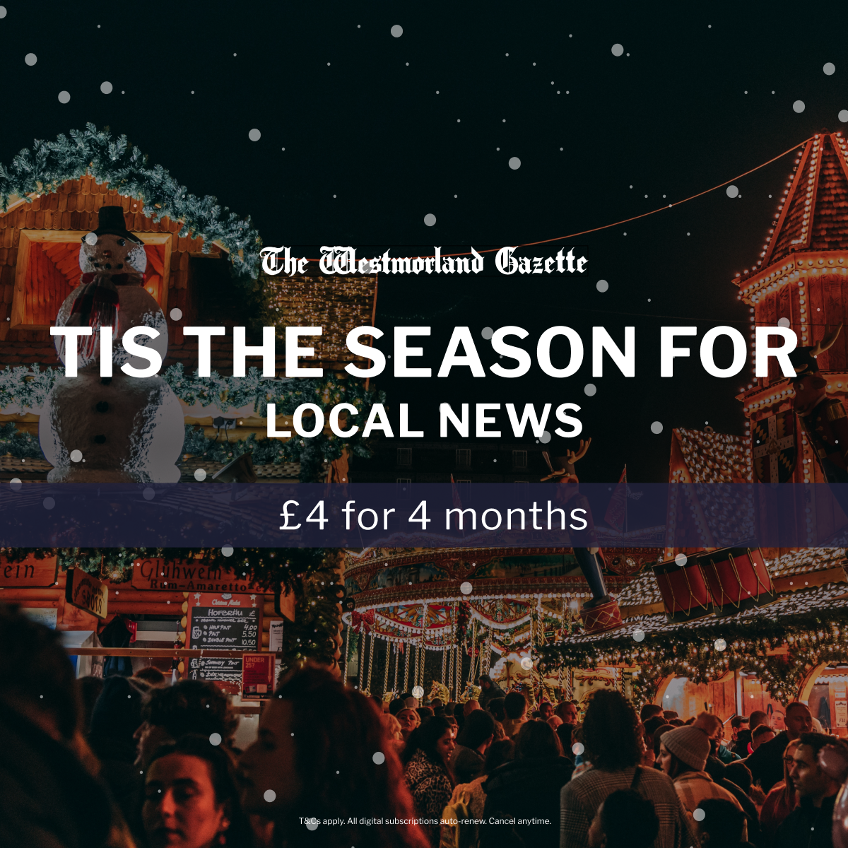 Readers can subscribe for just £4 for 4 months in this flash sale - Vimarsana News