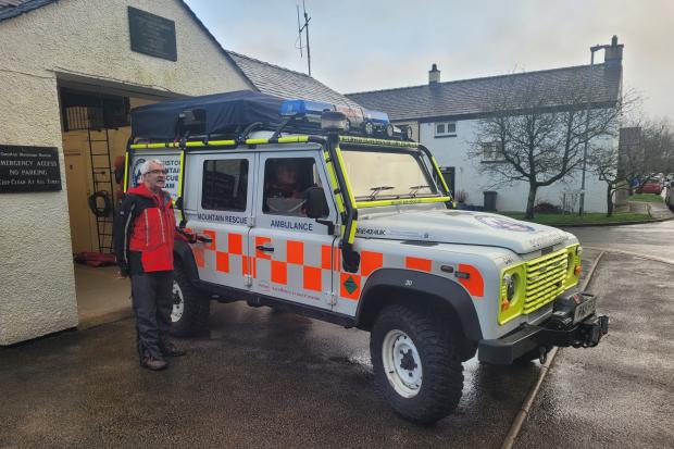 Coniston Mountain Rescue Team were despatched to Black Fell yesterday