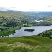 Grasmere and Rydal Water from Silver How