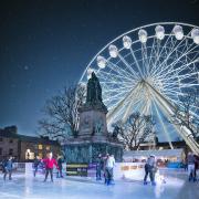 How the big wheel and ice rink could look in Lancaster for Christmas 2019