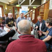 MP Tim Farron at the Bay Prostate Cancer Support Group meeting in Kendal