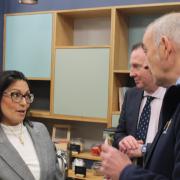 Priti Patel at the Junction 36 Rural Auction Centre