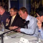 Gareth McKeever, John Mander, chair Cuthbert Culshaw, Tim Farron and Jonathan Todd