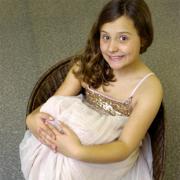 YOUNG STAR: Isabella Farrer, 11, will join top London stage school Sylvia Youngs in September