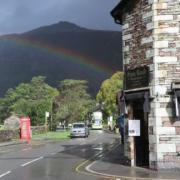 RAINBOW: A colourful rainbow next to the bookshop in Grasmere taken by Westmorland Gazette Camera Club member Will Smith