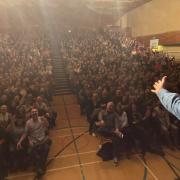 EVENT: Jason Manford performs to 900 people at Kendal Leisure Centre Credit: Better (Kendal Leisure Centre)