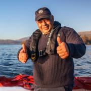 ENTHUSIASTIC: Ahmed Abdelaziz works for Windermere Lake Cruises