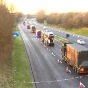 CONCERN : Nuclear missing convoy approaches the M6 J40