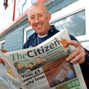 HOT off the press...Mark Lillis catches up with all the latest from Christie Park with a copy of the Lancaster and Morecambe Citizen.