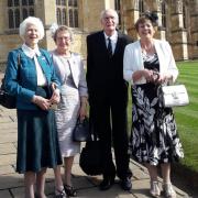 EASTER: The two Cumbrian recipients of Maundy money from Prince Charles
