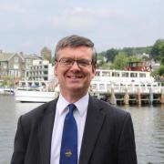 PROUD: Nigel Wilkinson, managing director of Windermere Lake Cruises
