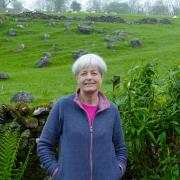 VOLUNTEER: Val Winchester pictured near her Chapel le Dale home