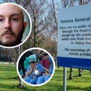 Furness General could be one of the hospitals affected by the strike, with nurse and councillor Iain Mooney (inset) saying 'enough is enough'