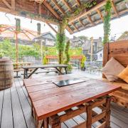 Have you ever wanted to own your own pub? (The Old John Peel Inn garden area)