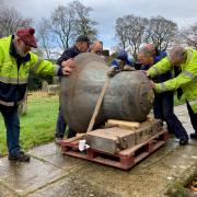 Brough Bells removed from the first time in 500 years