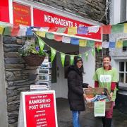 Hawkshead Post Office on Mitzvah Day in 2019