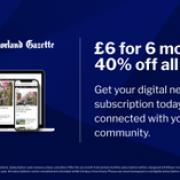 Westmorland Gazette readers can subscribe for just £6 for 6 months in this flash sale