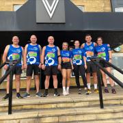 The team raised over £3000 for St Mary's Hospice at the Great North Run