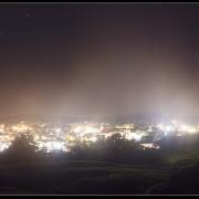 An example of the extent of light pollution in Kendal