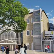 the Kendal College campus at the Westmorland Shopping Centre - an artist's impression credit: Westmorland and Furness Council