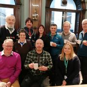 A festive gathering was held at Kendal Town Hall