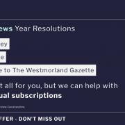 Westmorland Gazette flash sale!
