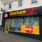 The new Chicken Hut on Finkle Street, Kendal