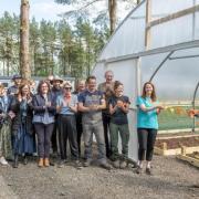 The opening of Growing Well's Tebay site