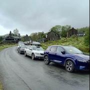 The cars that have received tickets in Elterwater Village