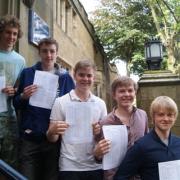 Some of the highest performers at Lancaster Royal Grammar School