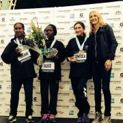 Kendal AC's Rebecca Robinson exceeds her own expectations with podium finish at the Brighton Marathon