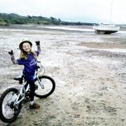 Ella Parker ready to launch into her epic ride at Ravenglass