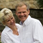 Shirley and Chris Mørch before his death earlier this year of cancer