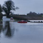 The A6070 near Holme (Picture by Vic Brown)