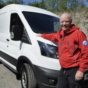 Kendal Mountain Rescue team leader Dave Howarth with the new vehicle funded by Westmorland Gazette readers...22/05/2018..JON GRANGER.
