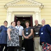 South Lakeland Carers pictured at their headquarters in Kendal (from left) Emma Bennie, Holly Cragg, Gavin Shaw, Christine Palmer, Mike Seaton and Nicky Woods...10/09/2018..JON GRANGER.