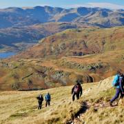 Ascent of Red Screes
