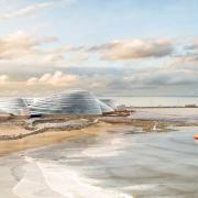 An artist’s impression of how the Eden Project for the North at Morecambe could look
