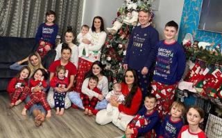 The Radford family to star in 22 Kids and Counting at Christmas (Photo: Lime Pictures/Channel 5)
