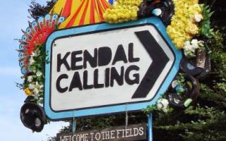 The sign for Kendal Calling