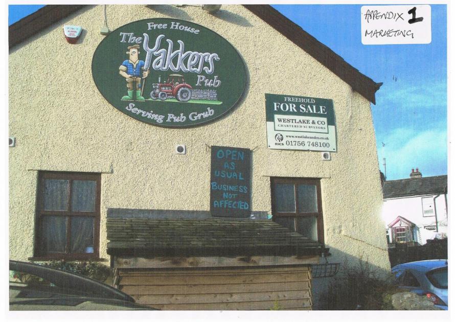 Yakkers pub at Allithwaite can be converted into houses, say planners 