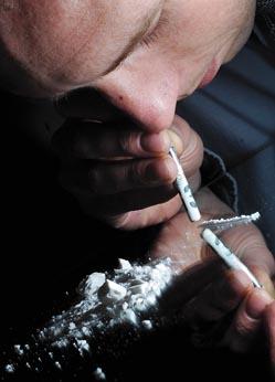 The Westmorland Gazette: COCAINE: Picture posed by model